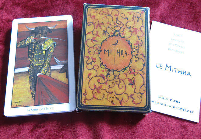 Le Mithra - Tauromachie cards - 80s - Bullfighting Divination - Bullfighting Illustrations images