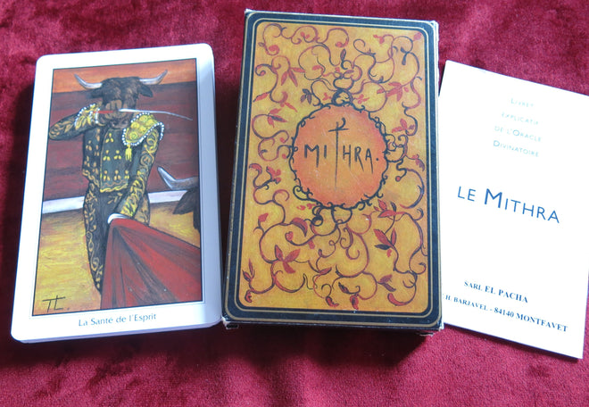 The Mithra - Tauromachie cards - 80s - Bullfighting Divination