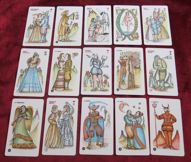 Tarocco Indovino 1979 - First Edition OOP Cards, Rare Vintage Collector