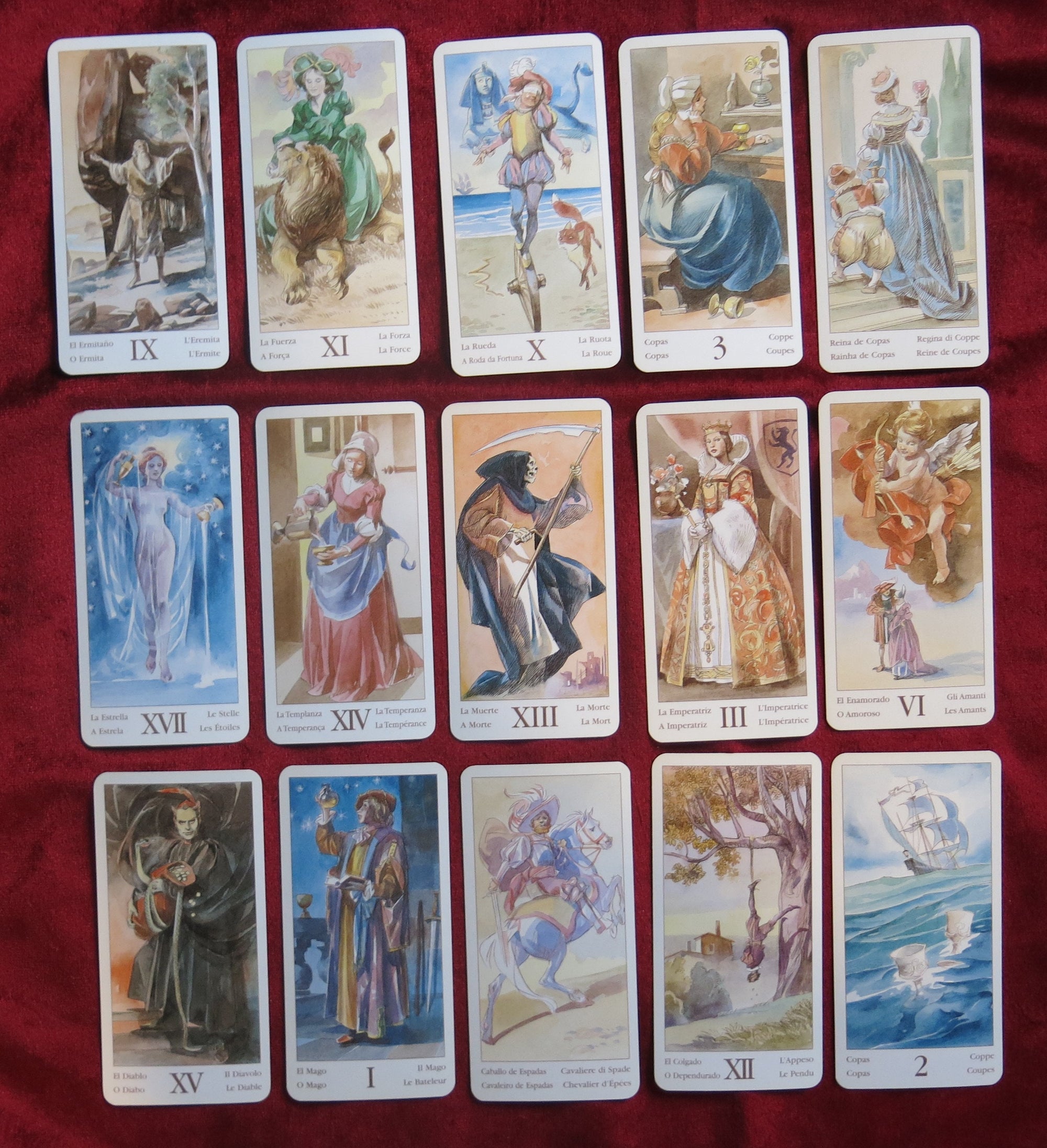 Renaissance Tarot Fool Card