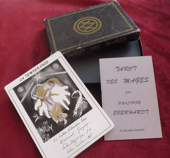 The Tarot of the Mages - Dark, Gothic and Sex Vintage cards