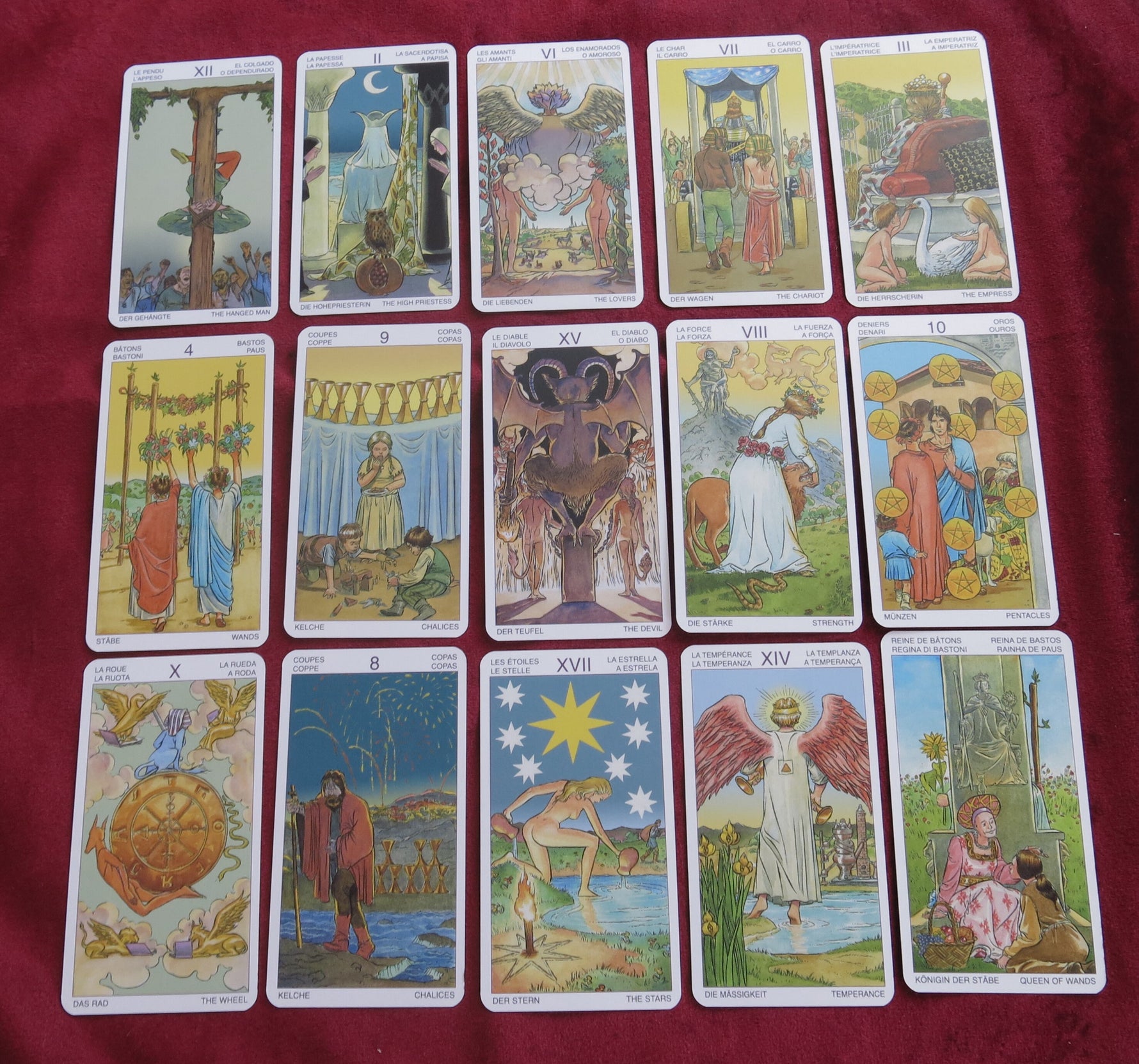 Tarot of the New Vision – Lo Scarabeo – Early 2000s Spanish Edition – Sealed Vintage Deck