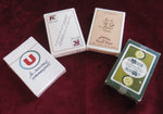 Jeux de cartes Vintage promotionnels : Lot de 4