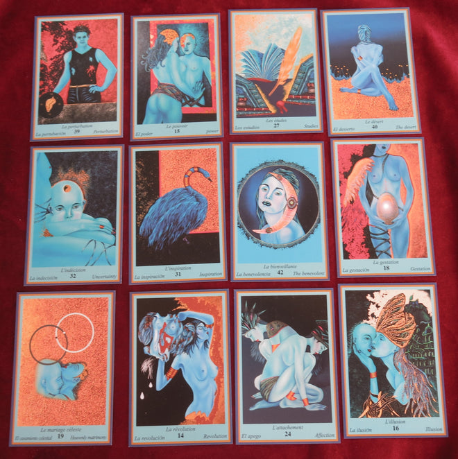 The Blue Oracle - OUT OF PRINT - Atlantis divination