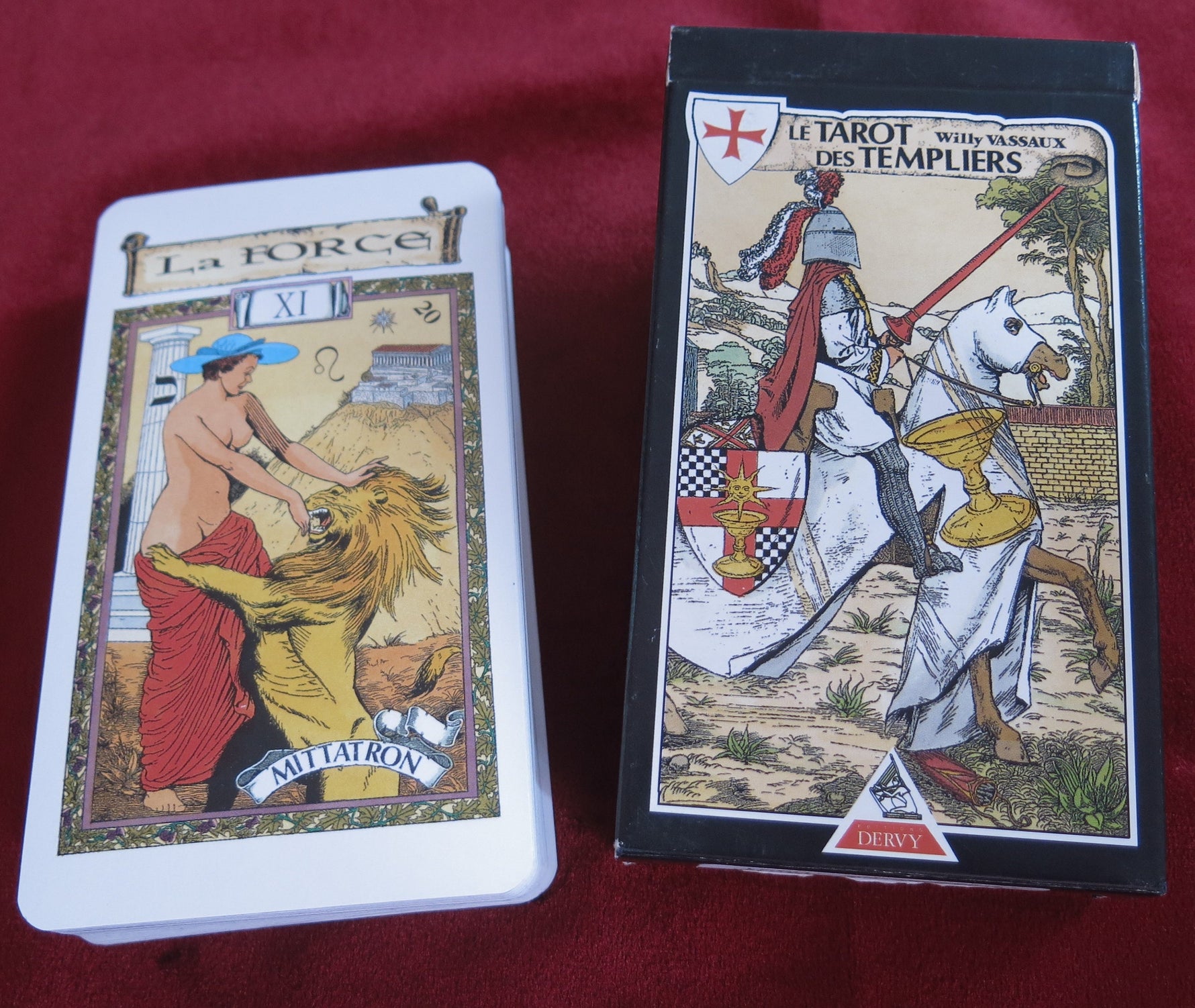 Templar Tarot Grand Trumps - Le tarot des Templiers 1999