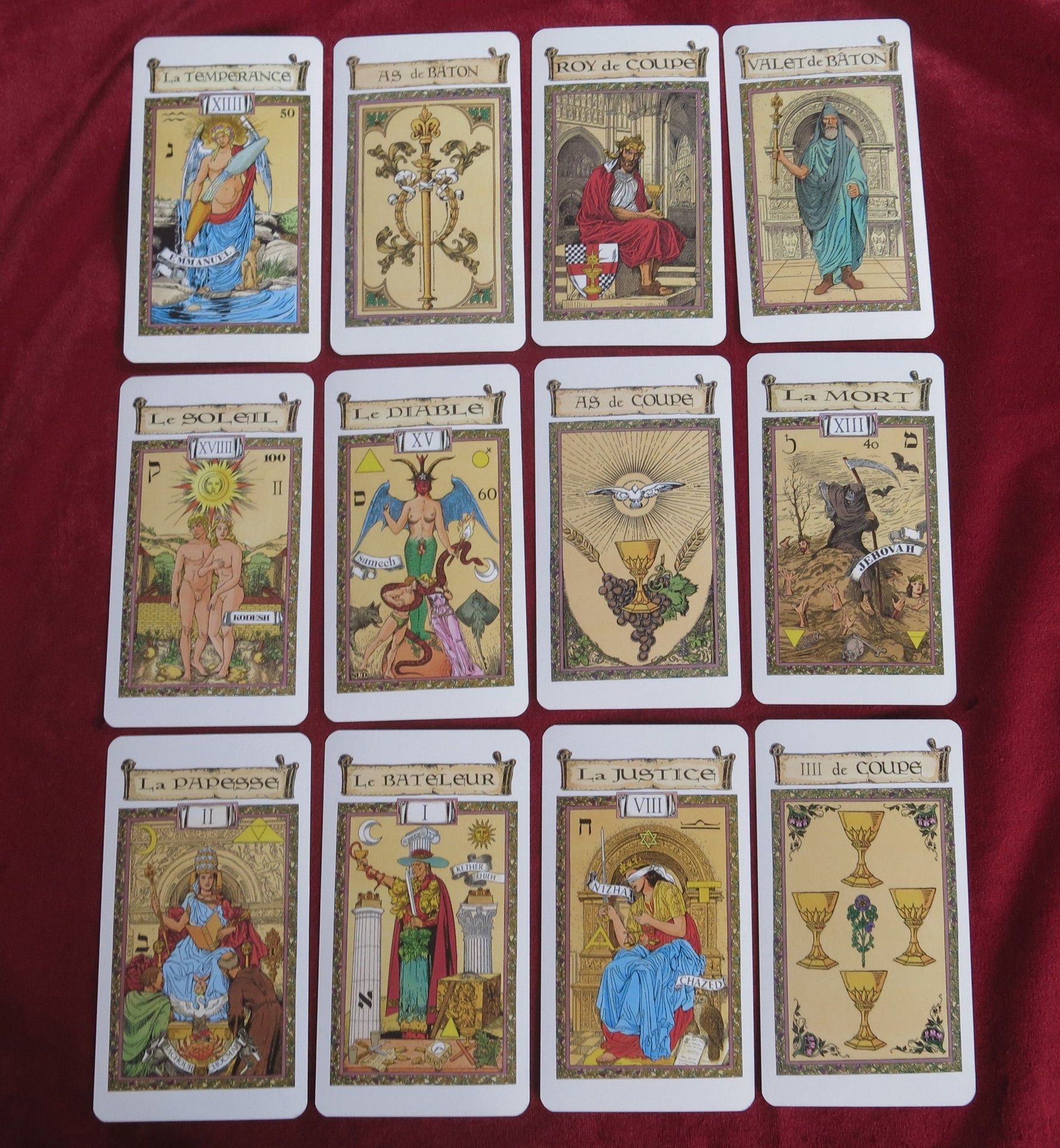 Templar Tarot Grand Trumps - Le tarot des Templiers 1999