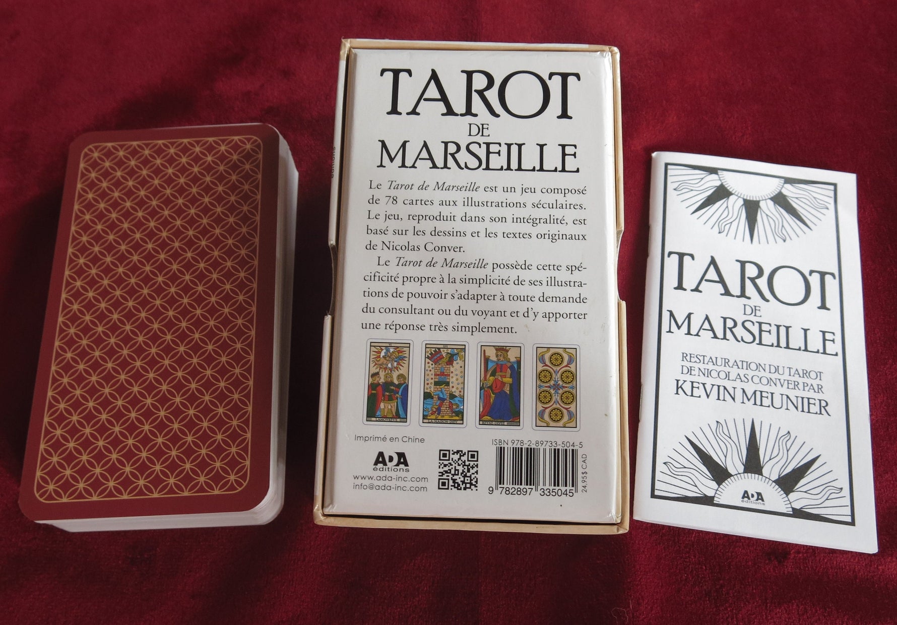 Tarot de Marseille Conver 1760 – Restauration Kevin Meunier – Jeu de collection épuisé