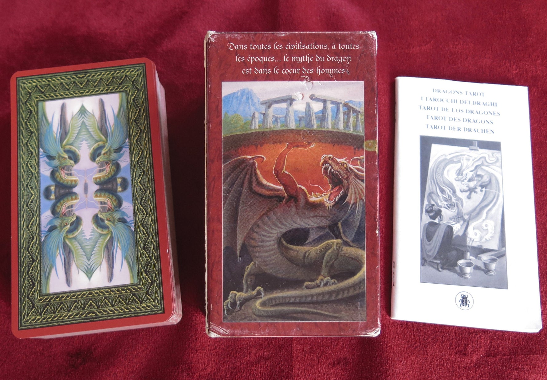 Tarot des Dragons – Lo Scarabeo 2004 – OUT OF PRINT