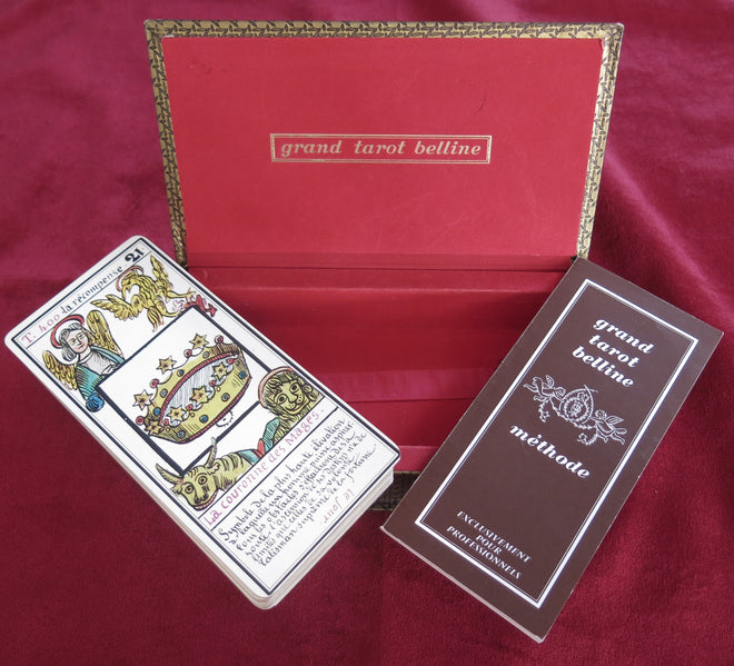 Belline Grand Tarot Deck - 1st Edition 1966 Golden box
