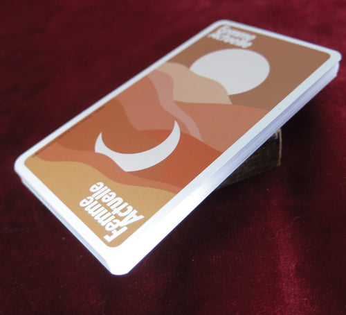 Le Tarot du Soleil et de la Lune – Édition Femme Actuelle – 22 Cartes (Années 2000)