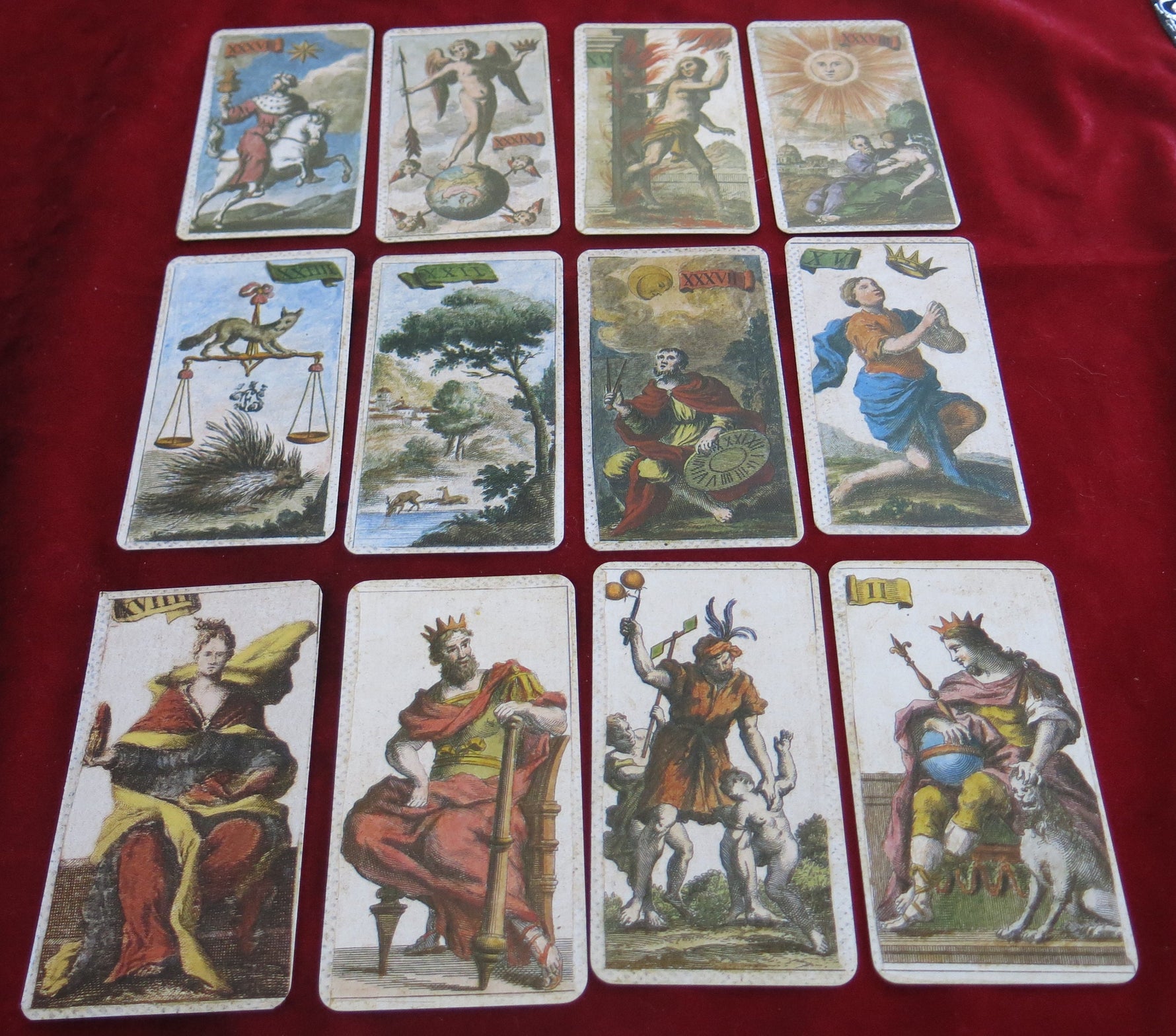 Minchiate tarot, Florentine tarot, Orbis Fabbri, rare tarot deck, vintage tarot, historical tarot, Italian tarot, zodiac tarot, esoteric deck, occult cards, 97 cards tarot, Prudence tarot, theological virtues tarot, collector tarot, antique tarot reproduction