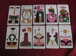 ELLE Magazine Tarot – Pocket Tarot de Marseille – 22 Major Arcana – Limited Collector’s Edition – OOP