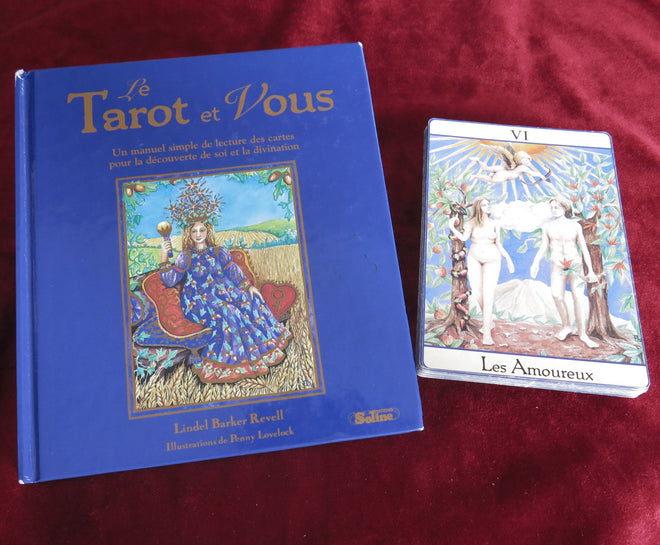 1996 Tarot & You by Lindel Barker Book and Cards