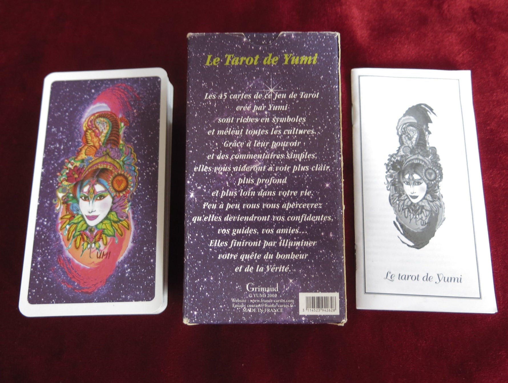 Le Tarot de Yumi – Symbolic & Feminine Oracle – Rare 2002 Oracle