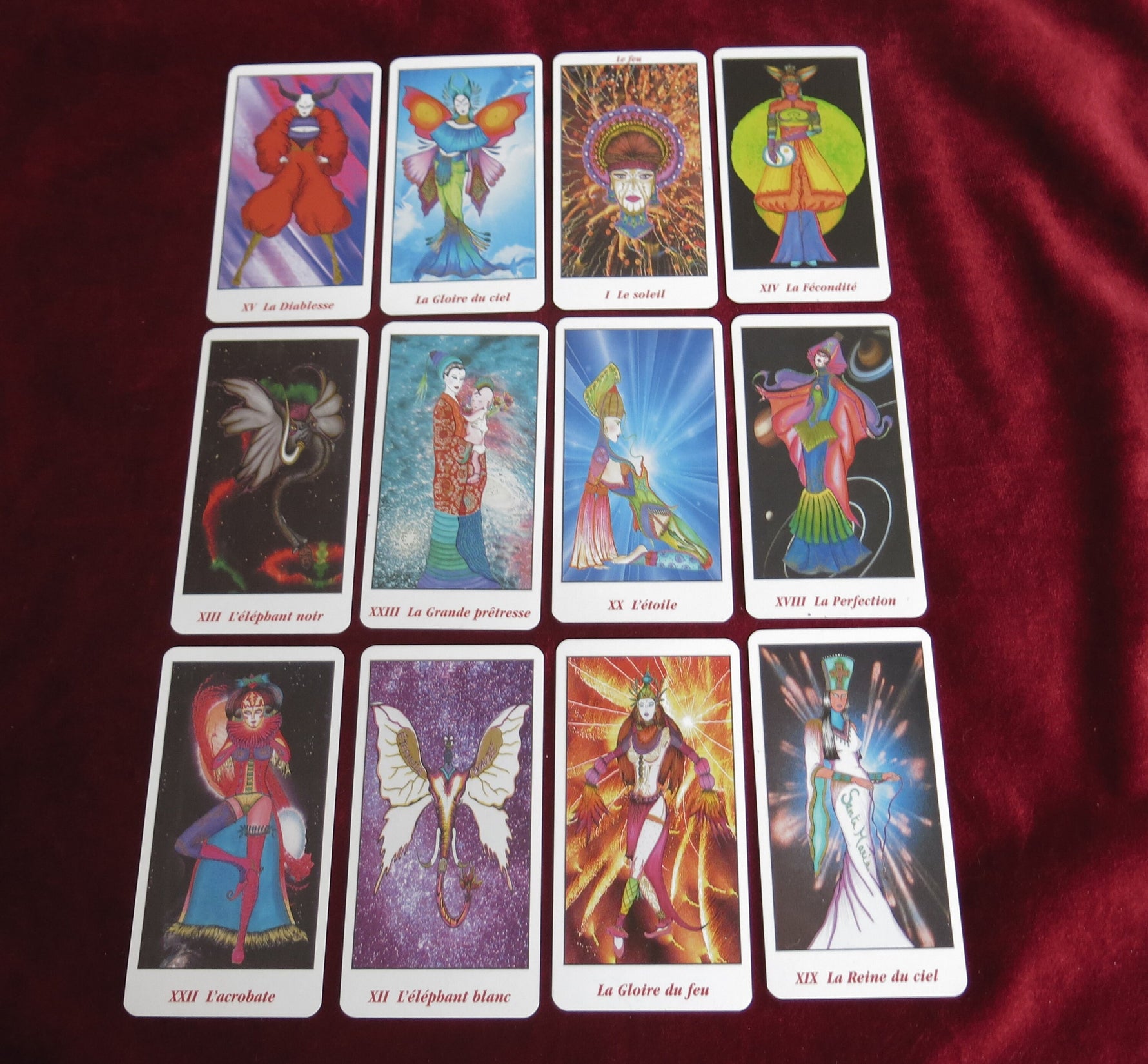Le Tarot de Yumi – Symbolic & Feminine Oracle – Rare 2002 Oracle