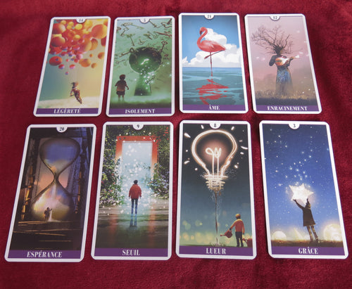 Tarot des Rêves – Femme Actuelle Hors-Série – 22 Arcanes Majeurs – Épuisé & Très Rare Jeu Intuitif Français