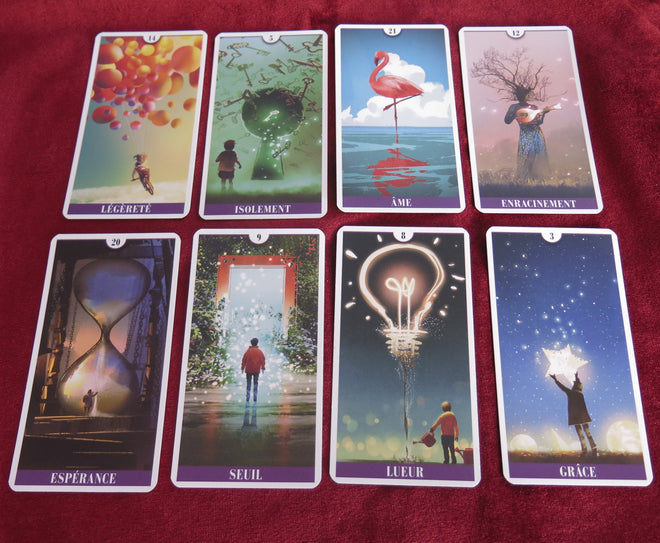 Tarot des Rêves – Femme Actuelle Hors-Série – 22 Arcanes Majeurs – Épuisé & Très Rare Jeu Intuitif Français