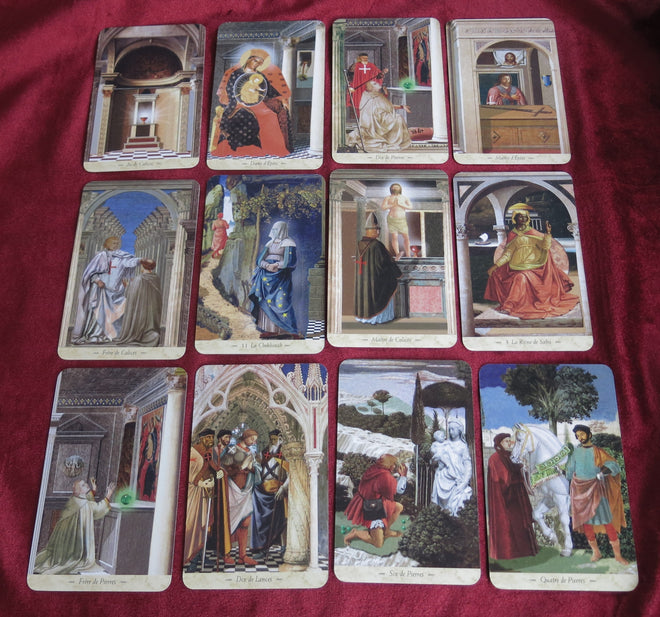 le tarot du graal - Tarot du Graal box set,légende arthurienne, Arthurian legend, roi Arthur, King Arthur tarot, Saint Graal cards, la Dame du Lac cards, le Graal tarot, Excalibur, Grail Tarot , John Matthews,  Templar Tarot, Triple Goddess Tarot, medieval taro, Medieval Europe ,Middle Ages oracle, Middle Ages tarot, Templars Tarot, 