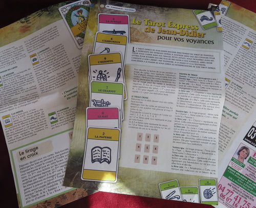 Jean Didier Tarot Express – Tarot de Marseille simplifié, Vous &amp; Votre Avenir (POO)