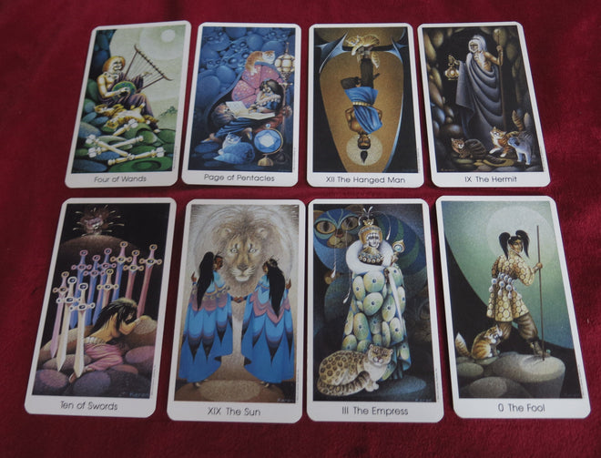 Tarot des Hommes-Chats 1985 - Tarot des Félins