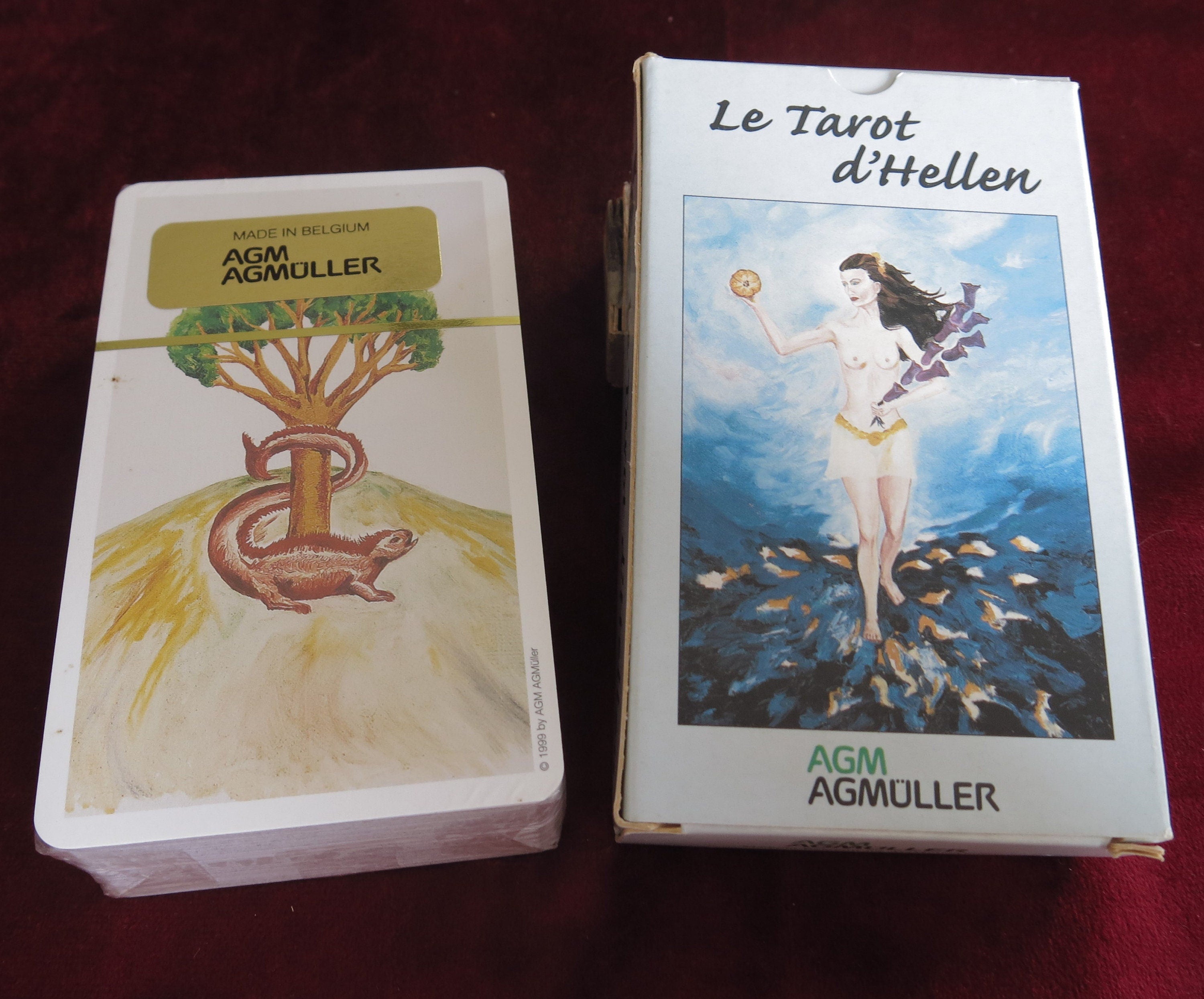 Le Tarot d'Hellen – AGM Müller 1999 – Tarot Botanique Scellé & Rare