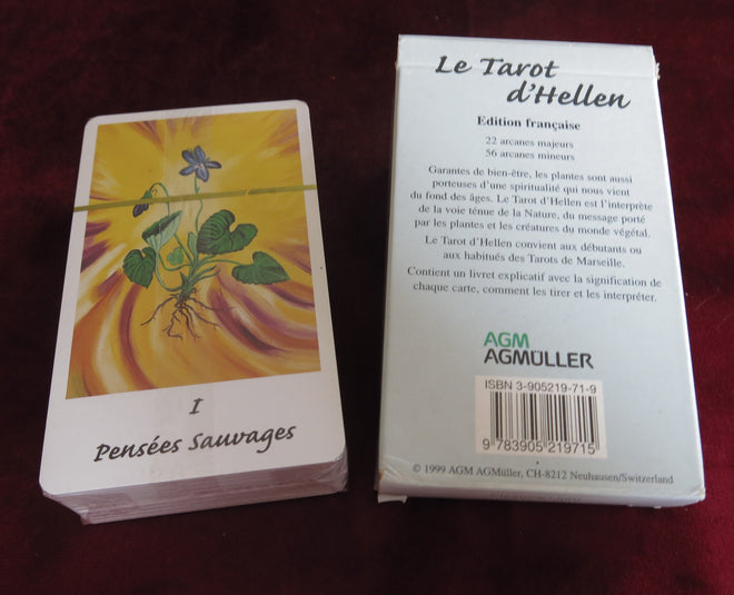 Vintage Flower Tarot Deck - The Tarot of Hellen 1999