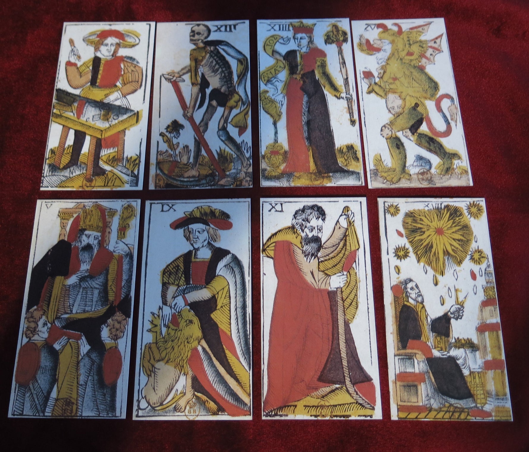 Tarot Jacques Viéville – Paris 1643-1664 – Historical French Tarot Facsimile – Made in France