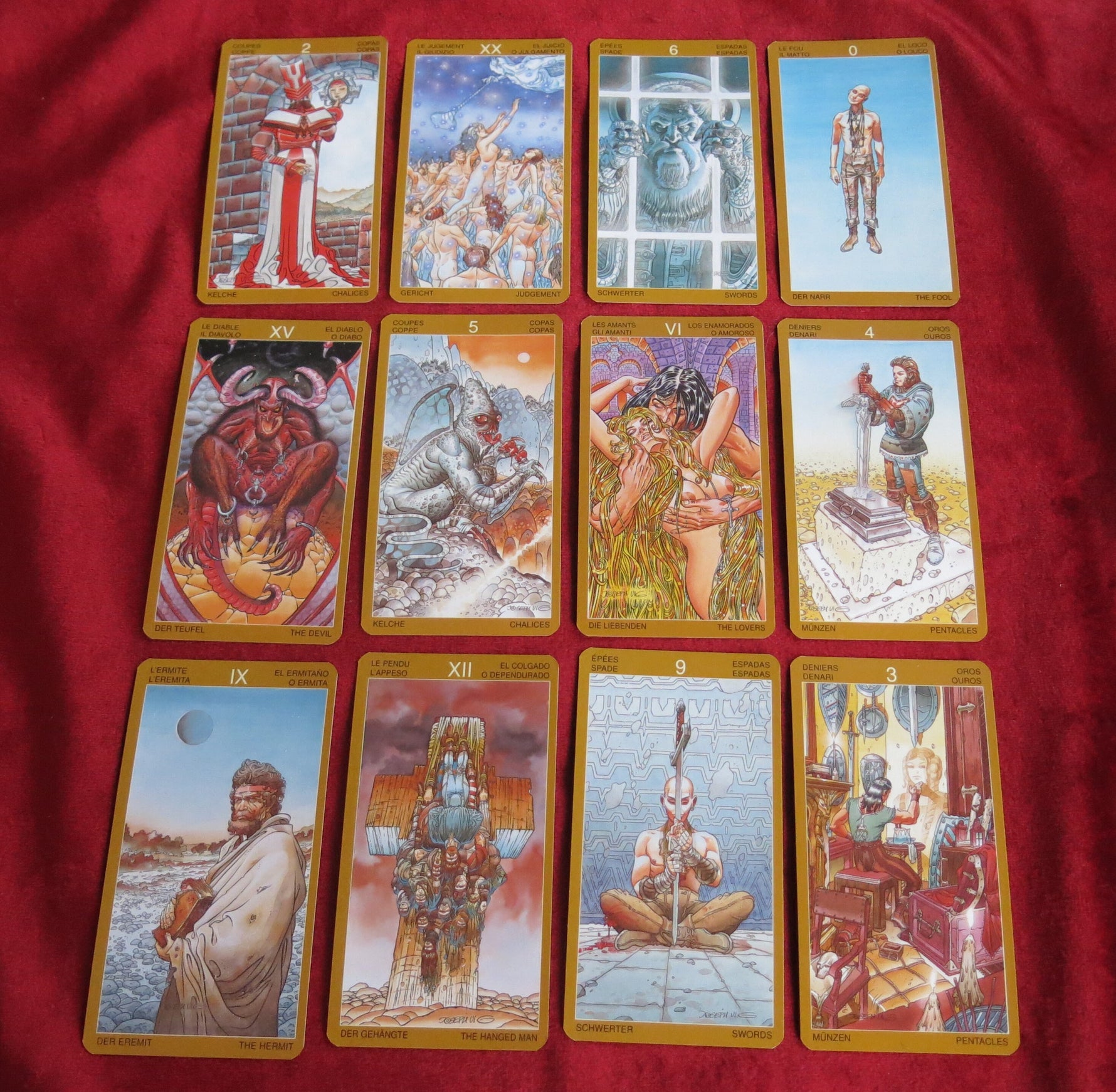 Tarot de Avalon + Instructions - 2000s medieval fantasy tarot - Claves y Secretos del Tarot