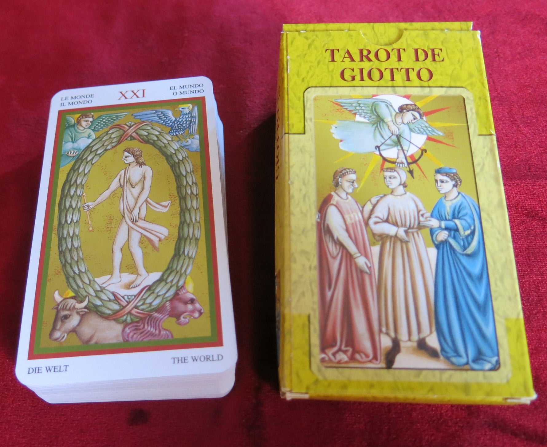 Tarot de Giotto + Instructions – Rare Italian Medieval Art Tarot -  2002