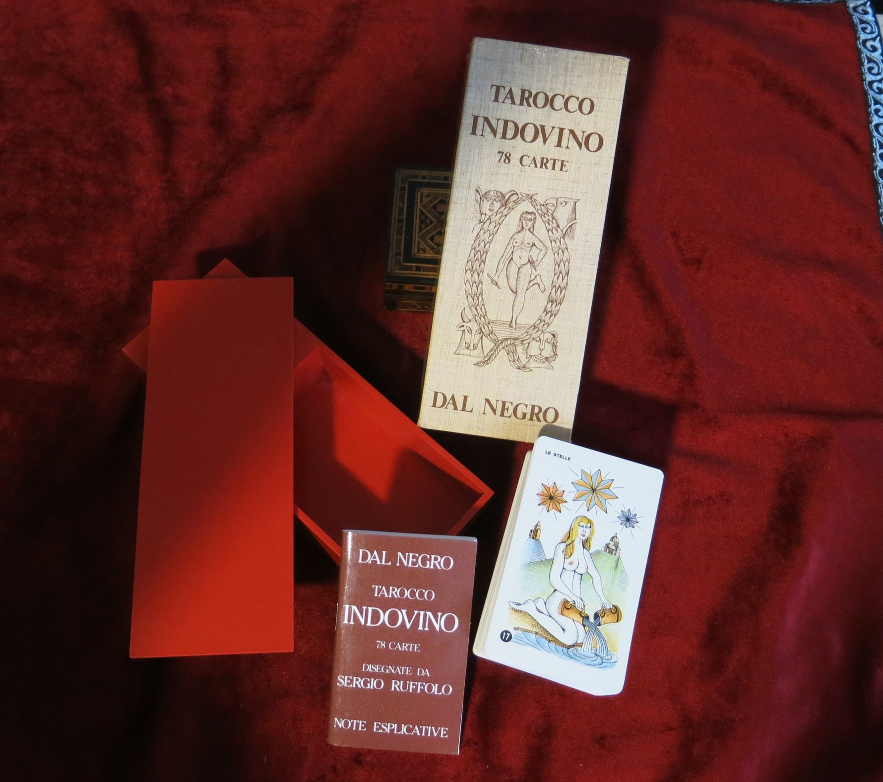 Tarocco Indovino – Dal Negro 1979 – Sergio Ruffolo – 78 Tarot Cards + Booklet – Vintage Italian Tarot Deck – Made in Italy