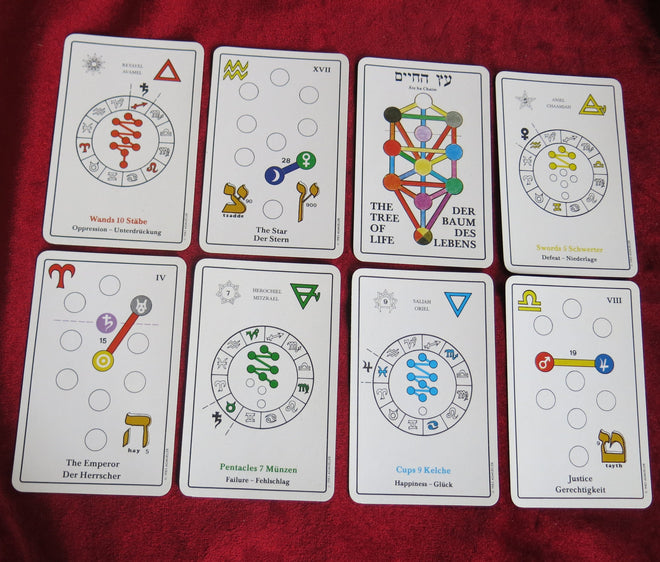 Three of Life Tarot - 1983 - Kabbalistic tarot