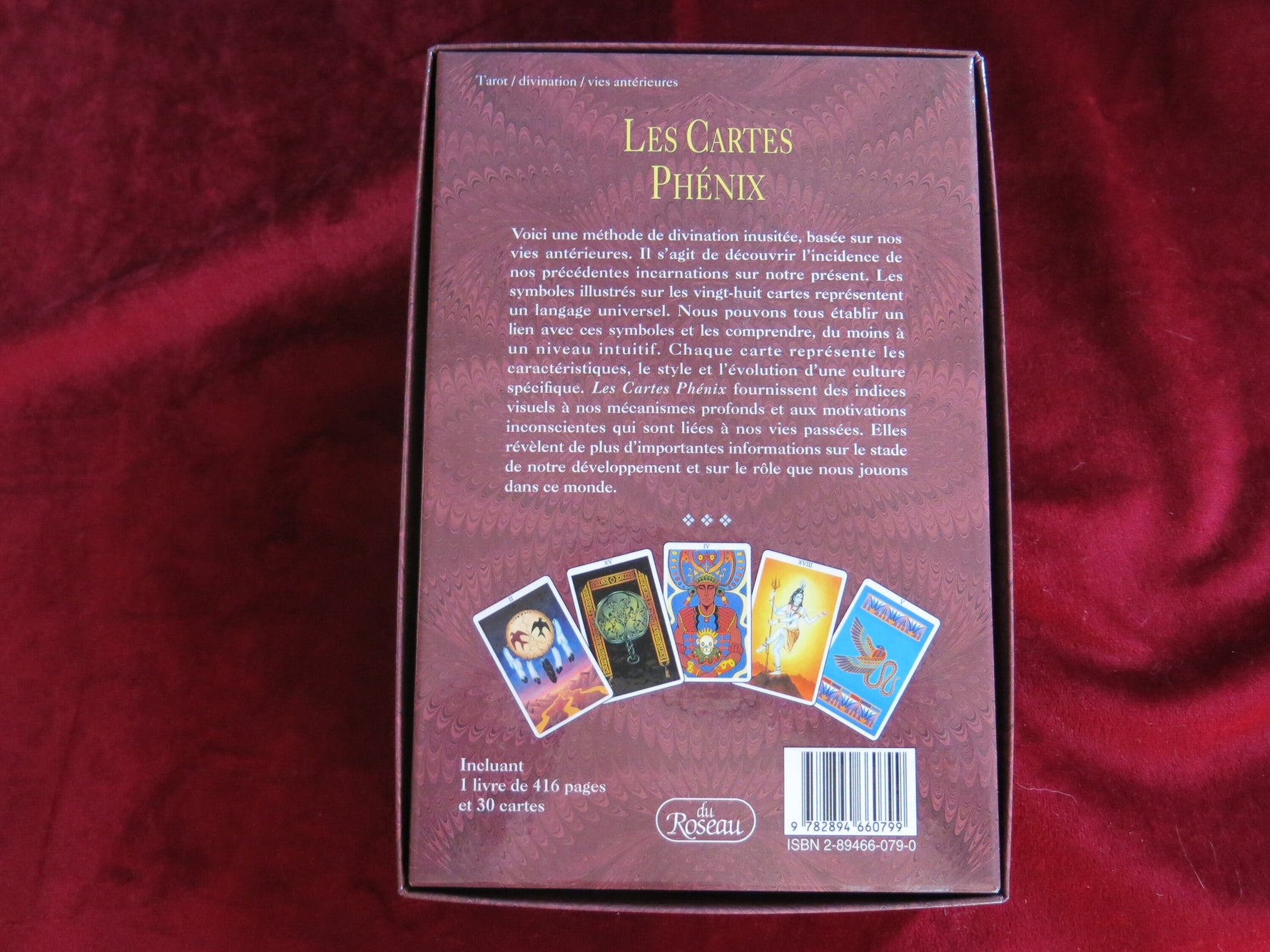 Phoenix Cards 2004 – Very Rare French Edition • Past Lives Divination Set