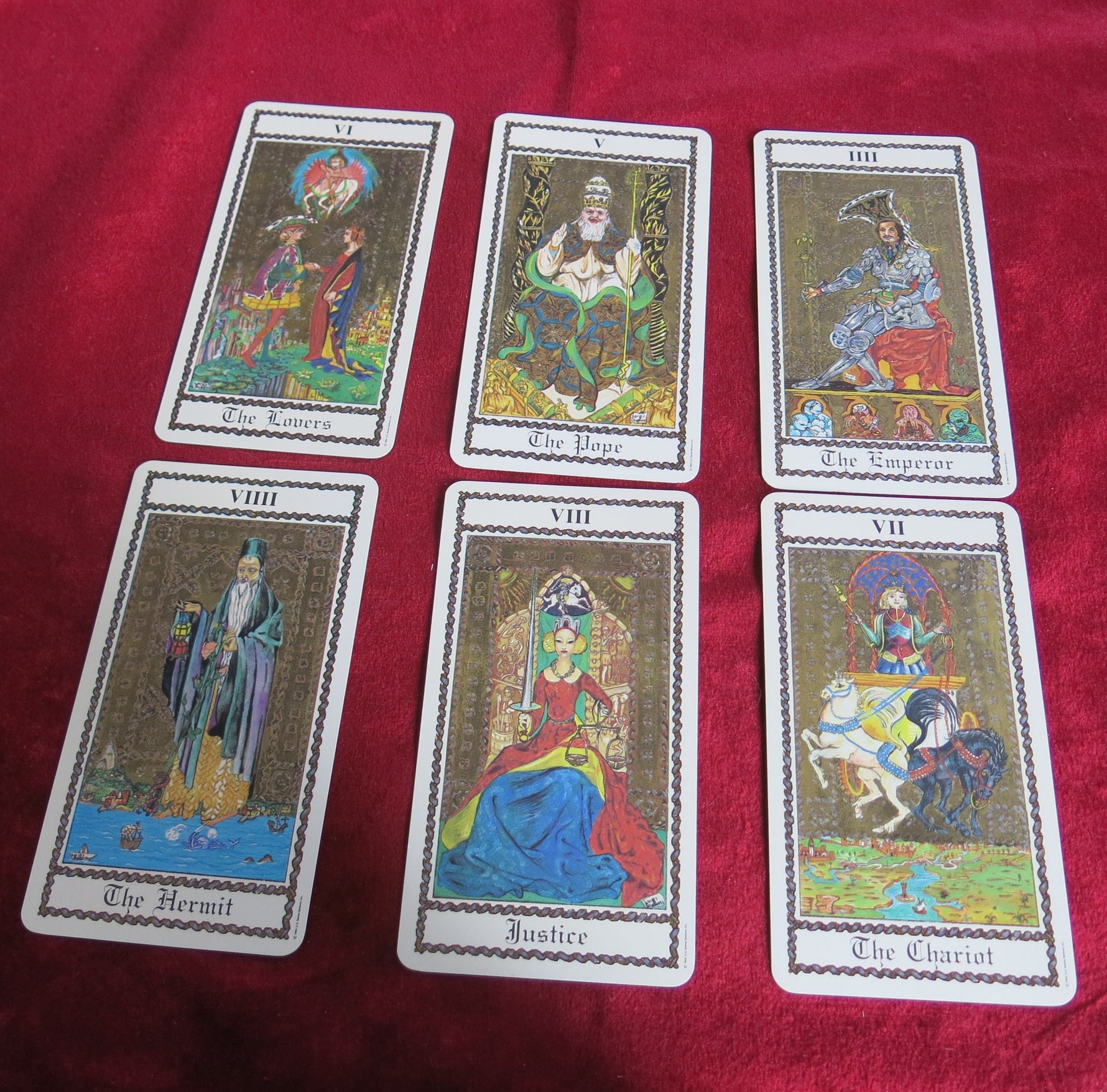 The Medieval Scapini Tarot – Complete Deck (1985)