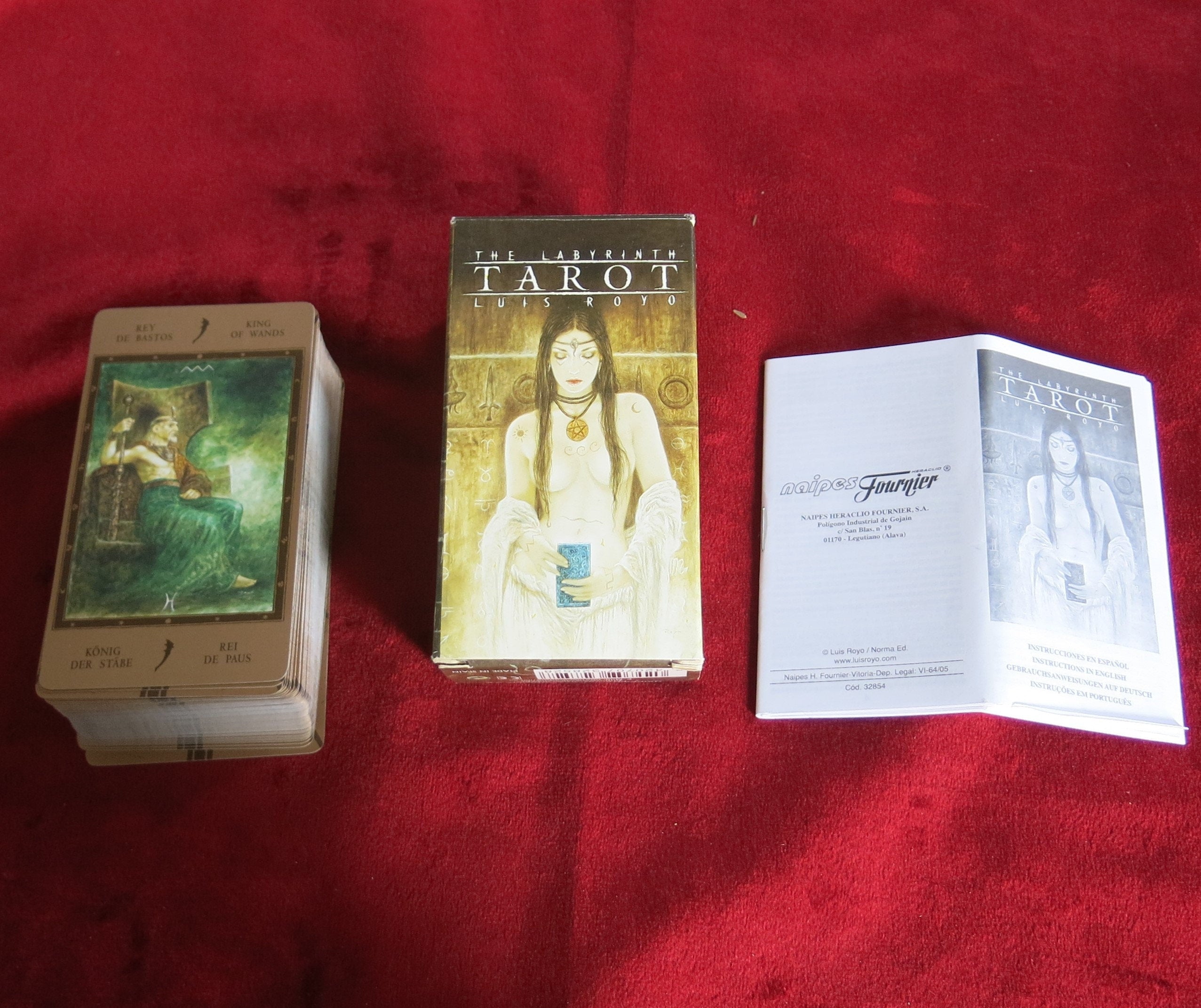 Le Tarot Labyrinthe - Jeu de cartes Luis Royo