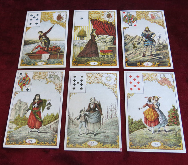 Le Jeu du Destin Antique 80s - Hard to Find Fortune Telling Cards