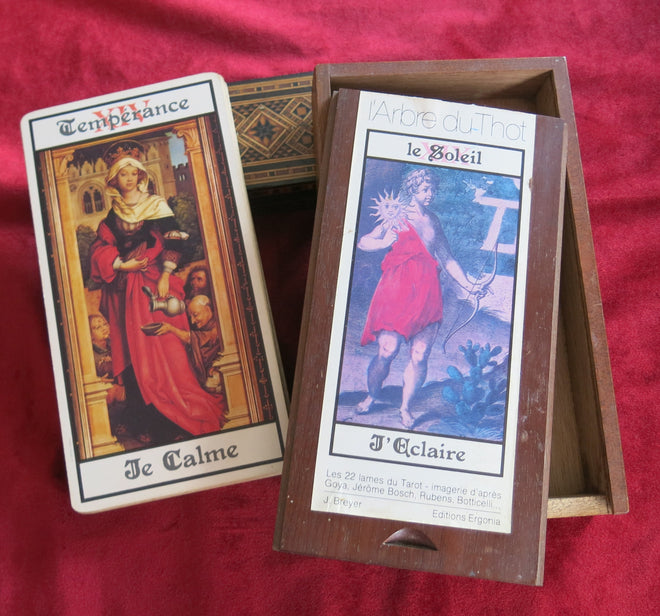 Le Tarot des Grands Peintres - 1979 Thot's Tree - L'arbre de Thot - LAST ONE! Le Tarot des Grands Peintres