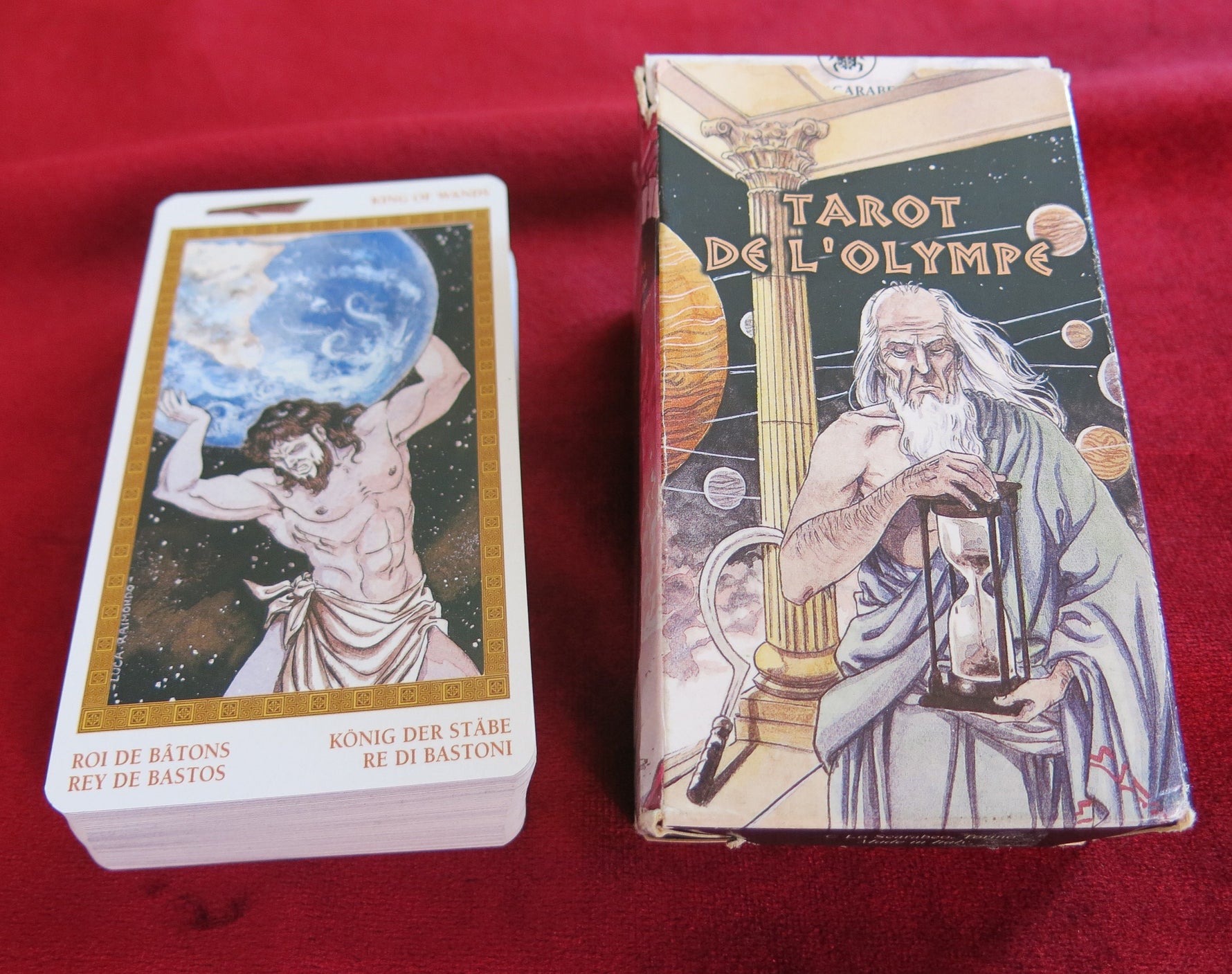 Olympus Tarot – 2002 Mythic Edition by Luca Raimondo - Tales of the Greek Gods