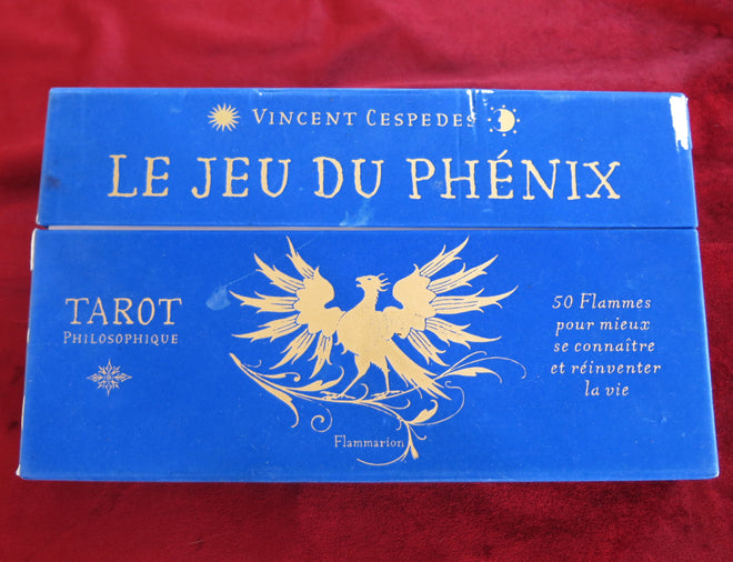 Le Jeu du Phénix – Tarot Philosophique + Plateau + Livre – Édition Rare 2011