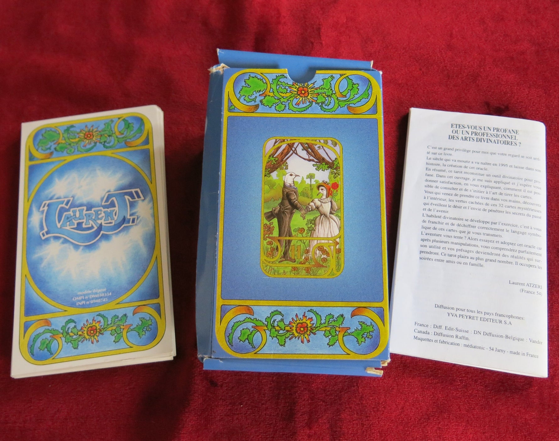 Oracle de Laurent 1995 VERY RARE - oracle with cute animals