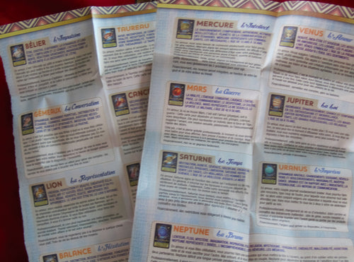 Mini Oracle Astrologique (France, années 1990) Le Grand Cartomancien d'Ylonna