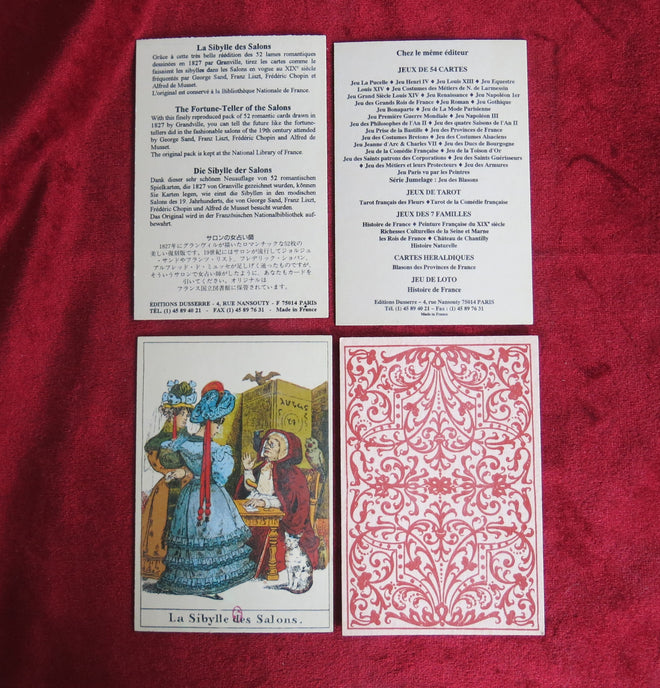 La Sibylle des Salons – 1980s Dusserre Deluxe box Set - VERY RARE -