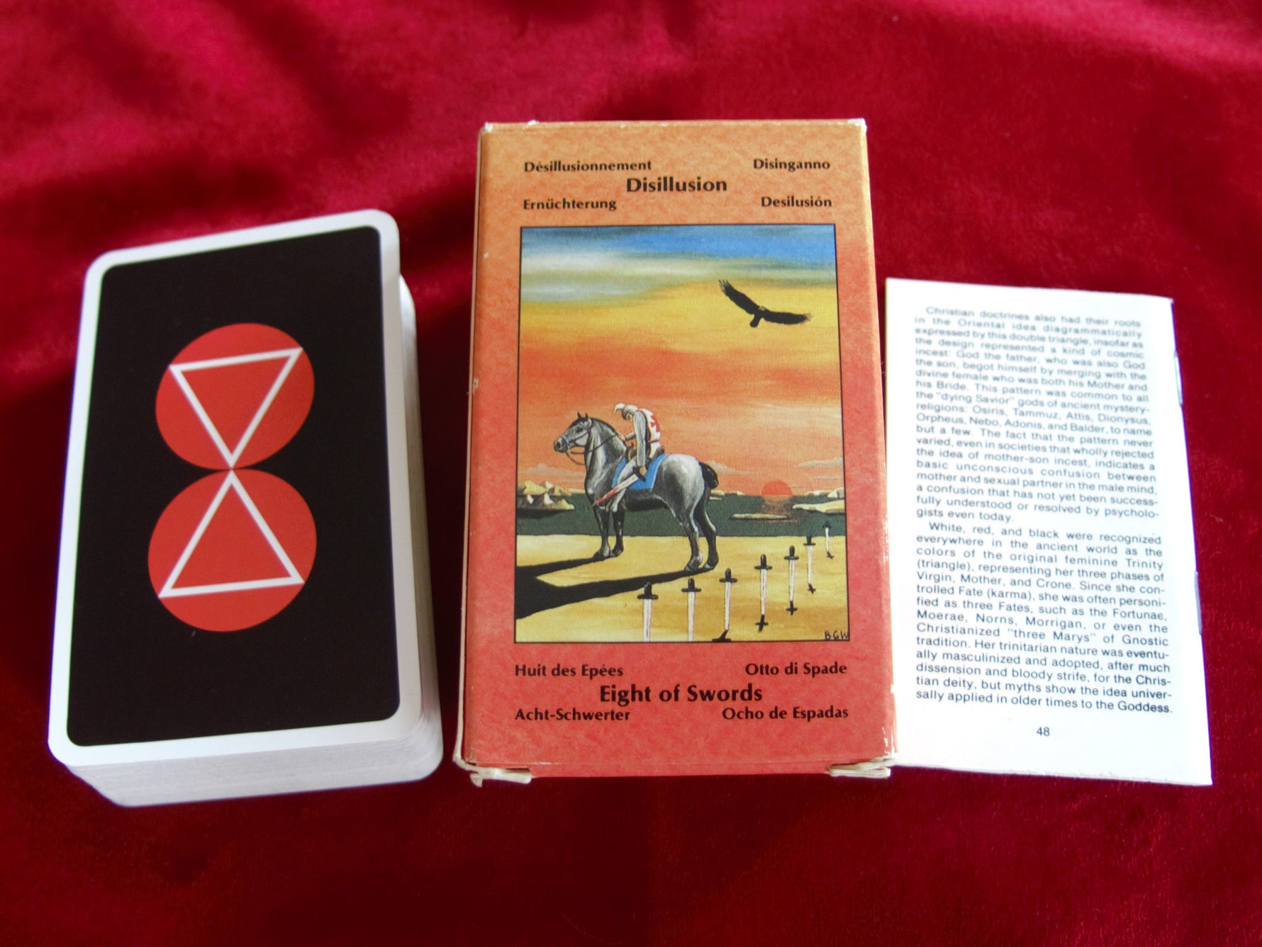 Barbara Walker Tarot Deck 1986 - Pagan rites tarot