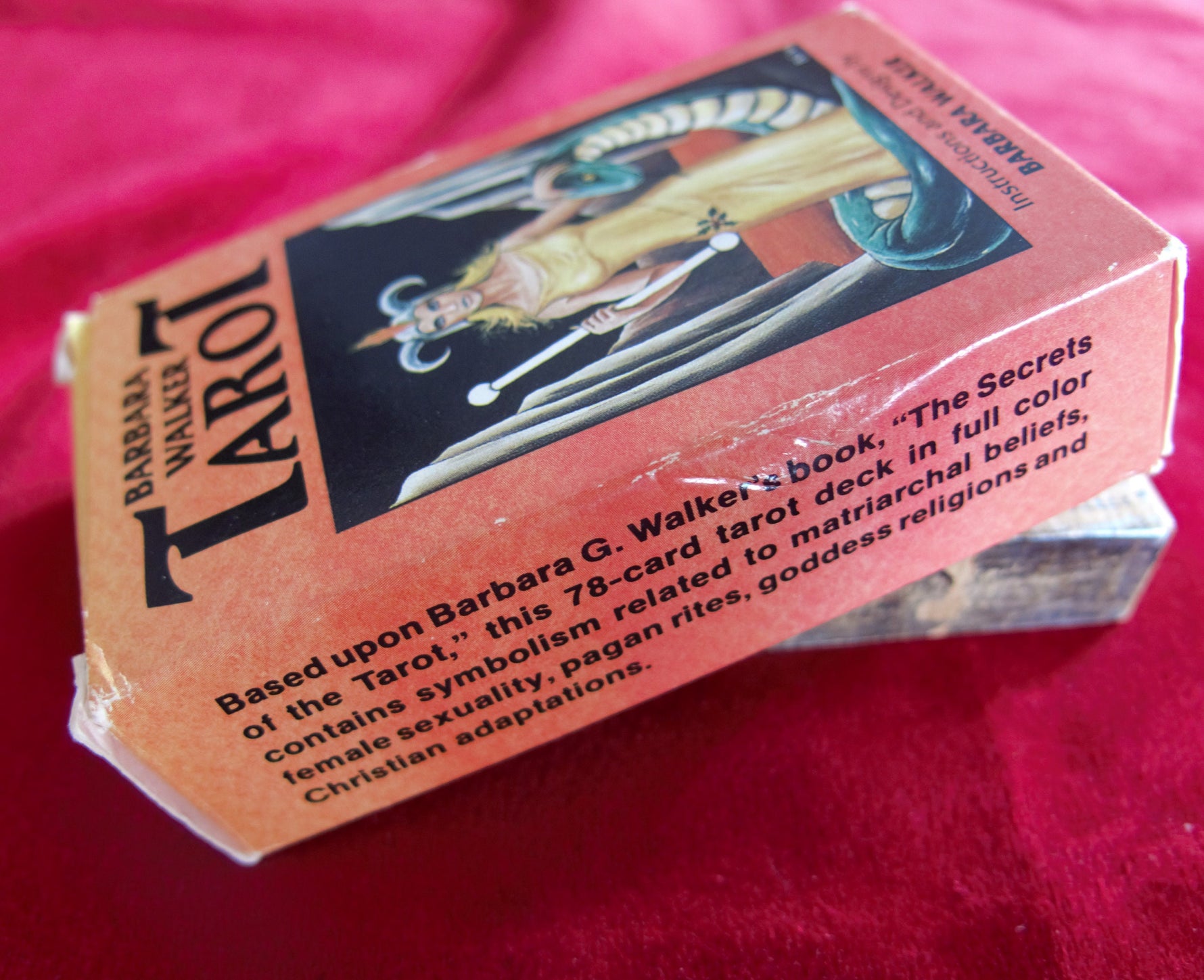 Barbara Walker Tarot Deck 1986 - Pagan rites tarot
