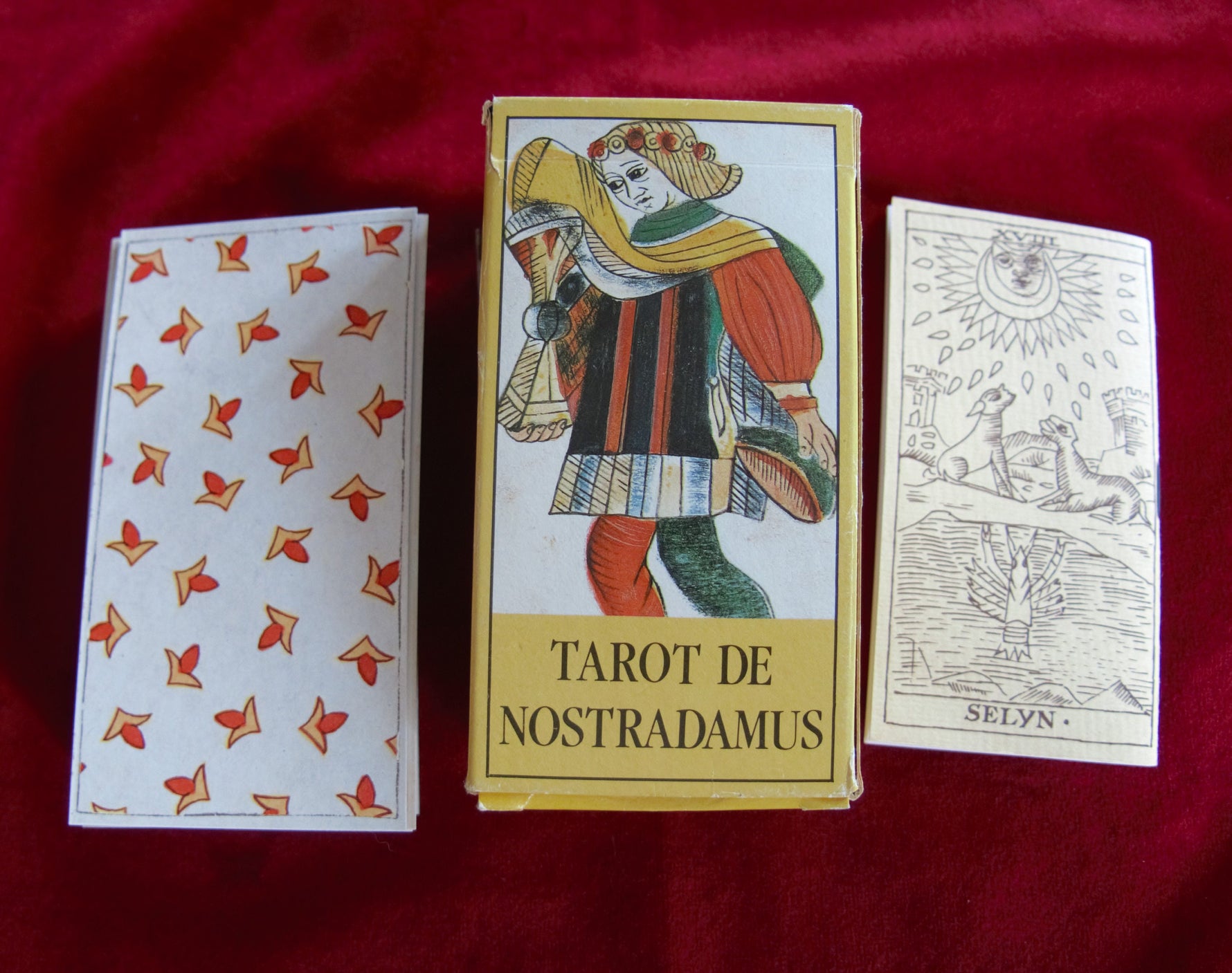 Tarot de Nostradamus 1984 Héron France – Rare Out of Print Collector Deck