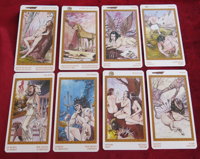 Olympus Tarot 2002 - Spartans tarot - Tales of the Greek Gods