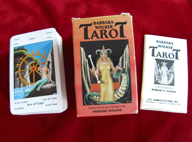 Barbara Walker Tarot Deck 1986 - Pagan rites tarot