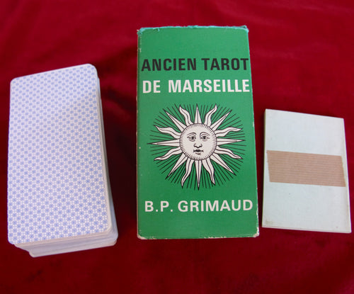 1969 Grimaud Ancien Tarot De Marseille - Boite Verte