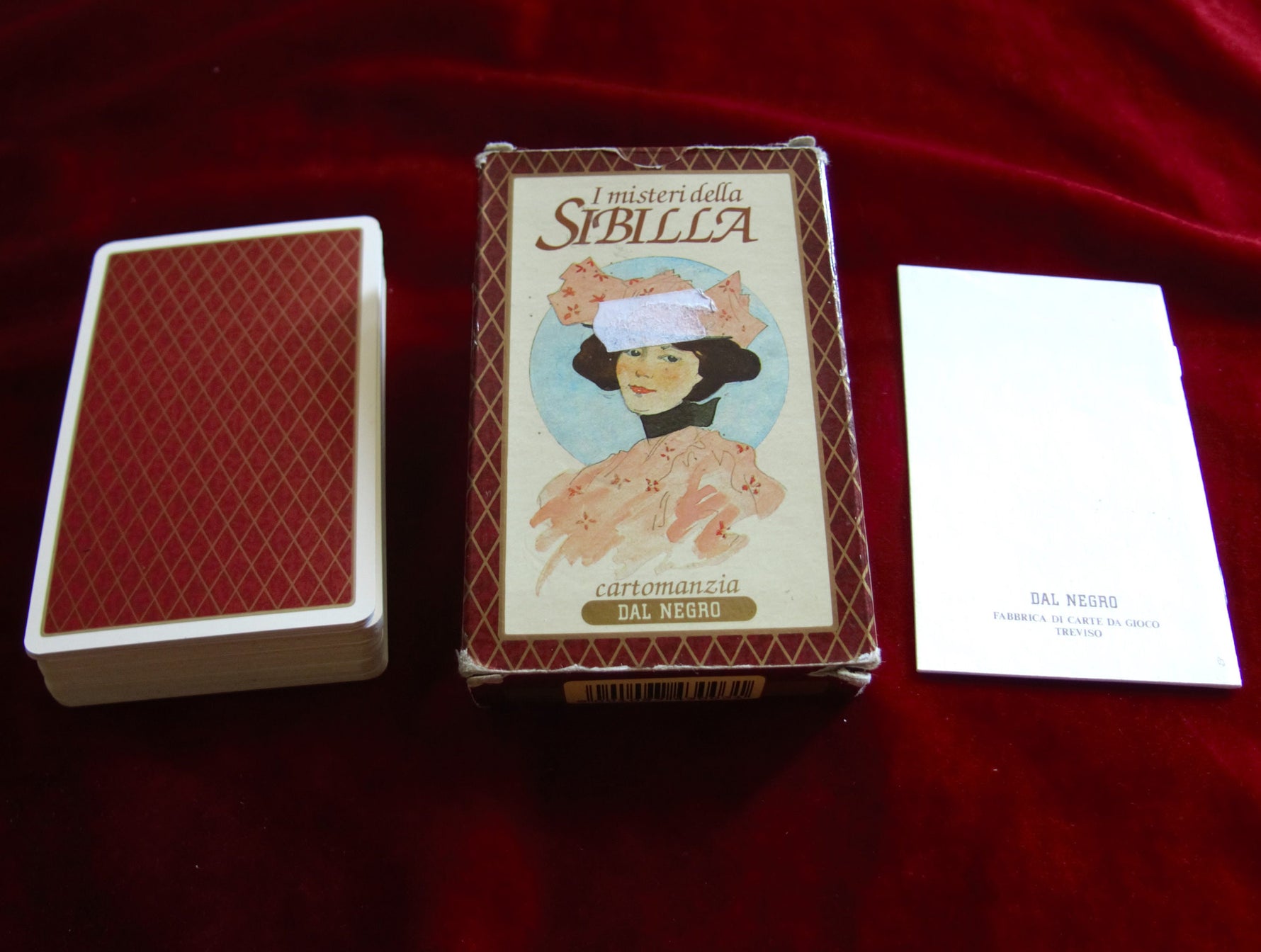 Le Carte del Mistero – Dal Negro (1980s) – Sibilla-Style Italian Oracle Deck