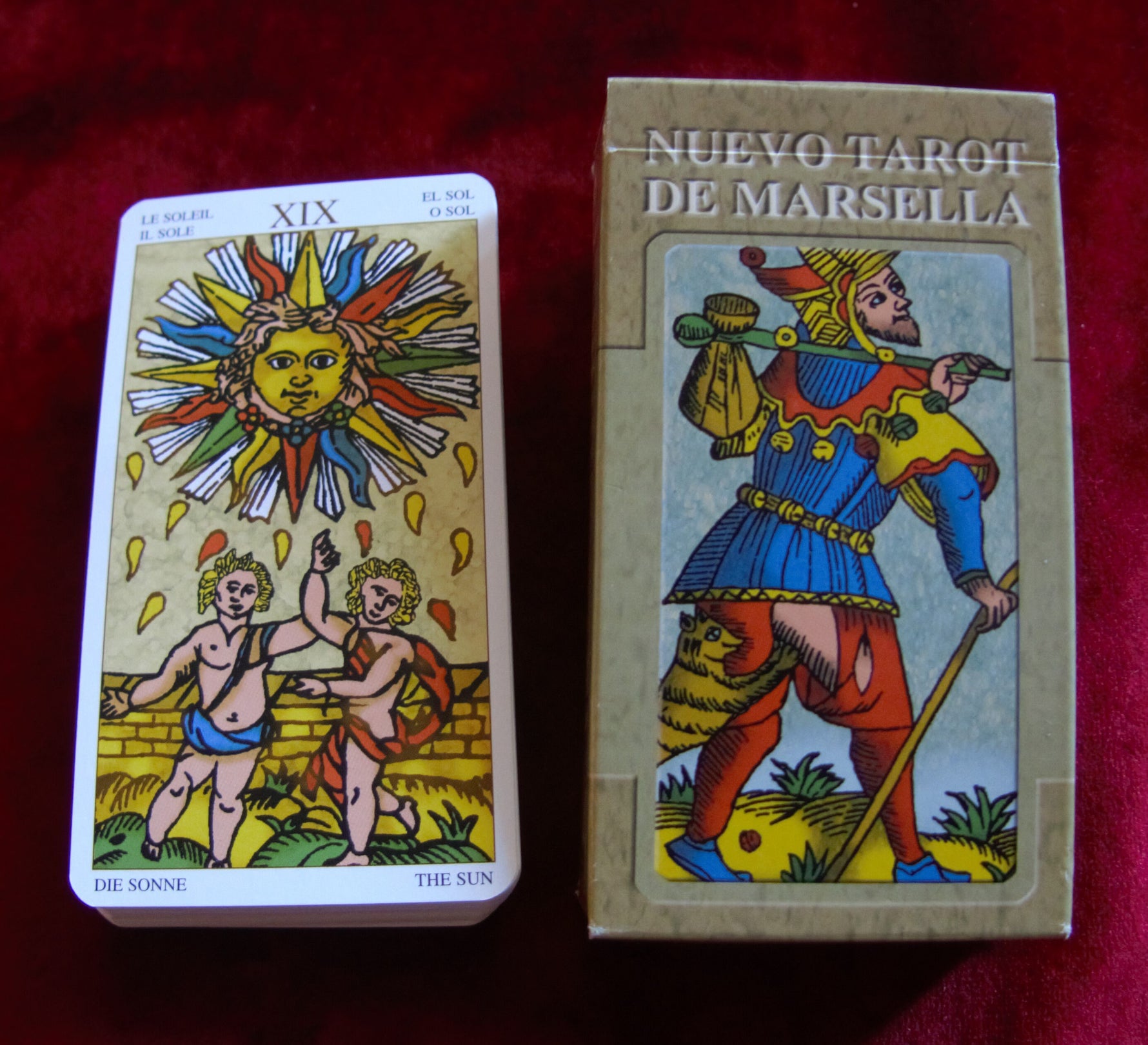 Nuevo Tarot de Marsella 2003 - Nouveau Tarot de Marseille - Edition Marseille Lo Scarabeo