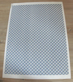 Sheet of uncut cards 70s Mini Rider Tarot